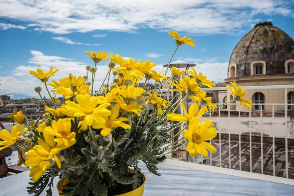 View Of Naples From Terrace- 6 Apartment Bagian luar foto